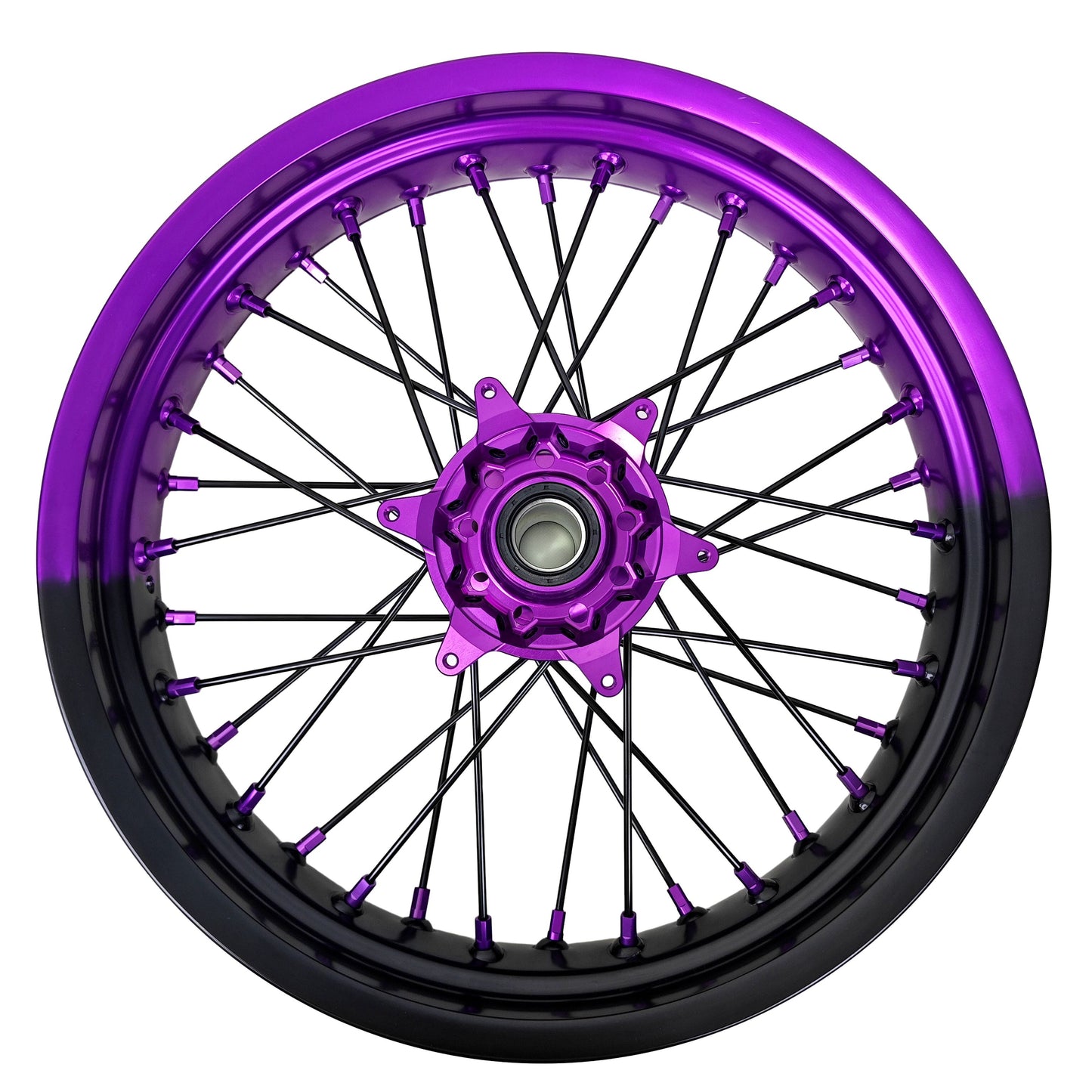 17Inch Supermoto Rims For Stark Varg Black&Purple Rims