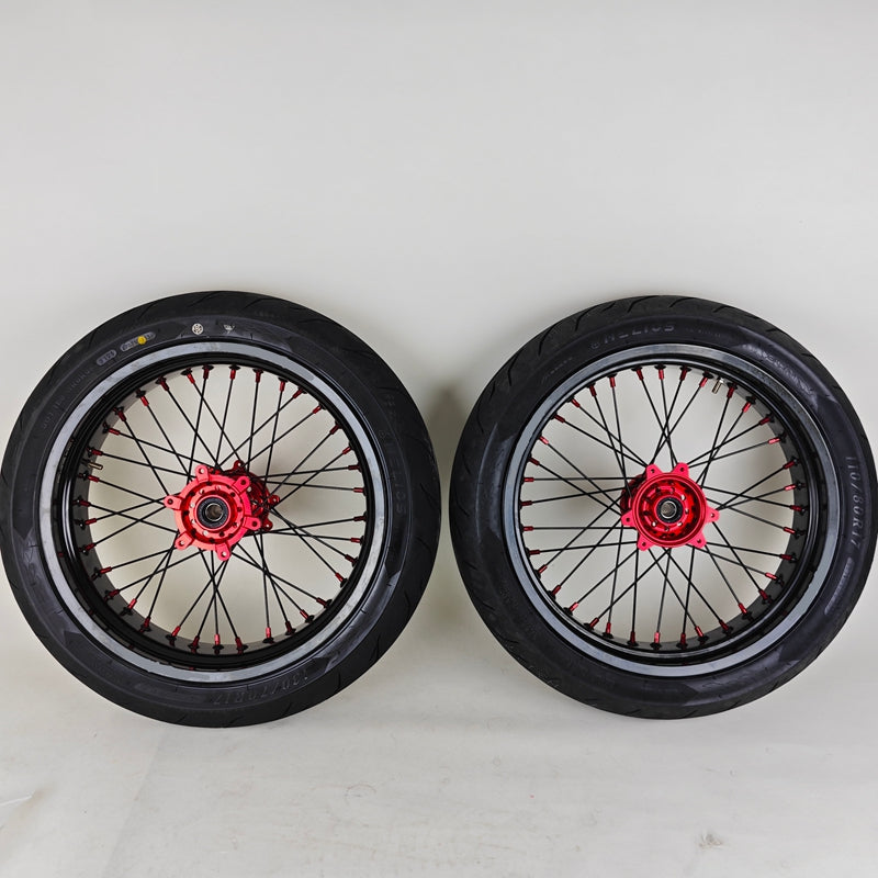 17" E-Bike Supermoto Wheels  Fit Talaria Komodo 2023-2026 with Tires