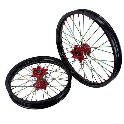 21" & 18" E-Bike Spoke Wheels Rims Fit SurRon Ultra Bee 2023-2024 Randow Spokes