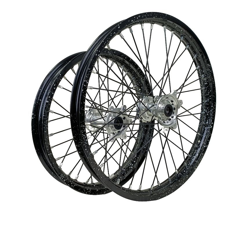 21" & 18" E-Bike Spoke Wheels Rims Fit SurRon Ultra Bee 2023-2024 Paint Splatter