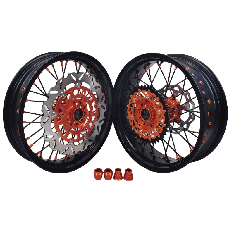 17Inch Supermoto Rims For KTM SX SX-F XC-F XC EXC EXC-F 2003-2024