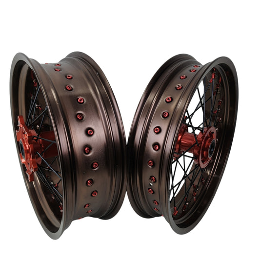 17Inch Supermoto Rims For KTM SX SX-F XC-F XC EXC EXC-F 2003-2025 Bronze Rims