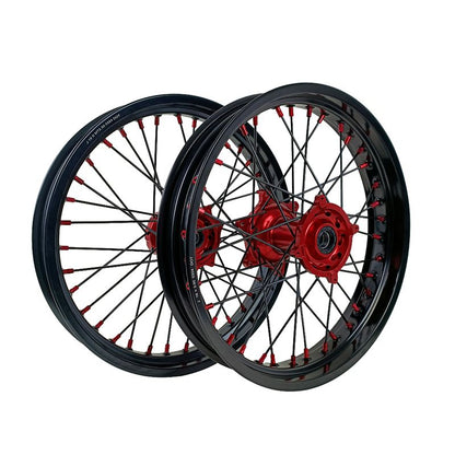 Motorcycle Flat Track 19X2.5" 19X3.0" Aluminum Spoke Wheels