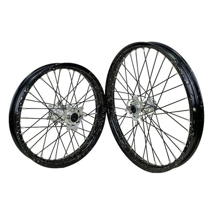 21" & 18" E-Bike Spoke Wheels Rims Fit SurRon Ultra Bee 2023-2024 Paint Splatter