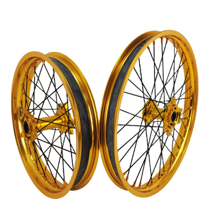 21" & 18" E-Bike Spoke Wheels Rims Fit SurRon Ultra Bee 2023-2024 Different Color Combo Available