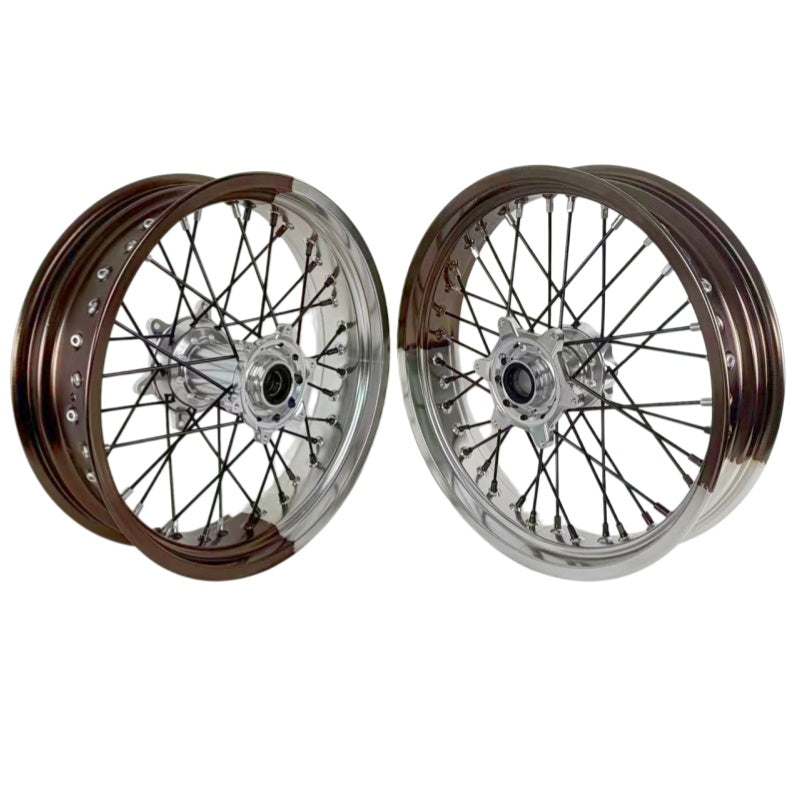 17Inch Supermoto Wheels For KTM SX SX-F XC-F XC EXC EXC-F 2003-2026 Customize Bi-Color