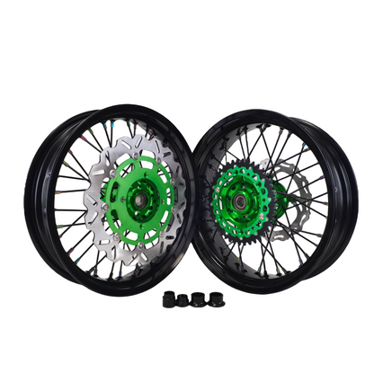 17Inch Supermoto Rims For Kawasaki KX KXF 250 450 2006-2024