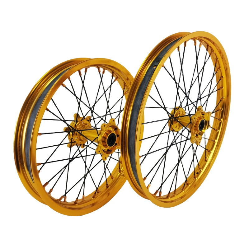 21" & 18" E-Bike Spoke Wheels Rims Fit SurRon Ultra Bee 2023-2024 Different Color Combo Available