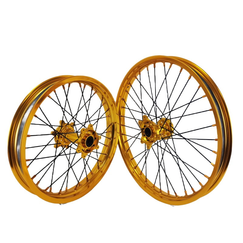 21" & 18" E-Bike Spoke Wheels Rims Fit SurRon Ultra Bee 2023-2024 Different Color Combo Available